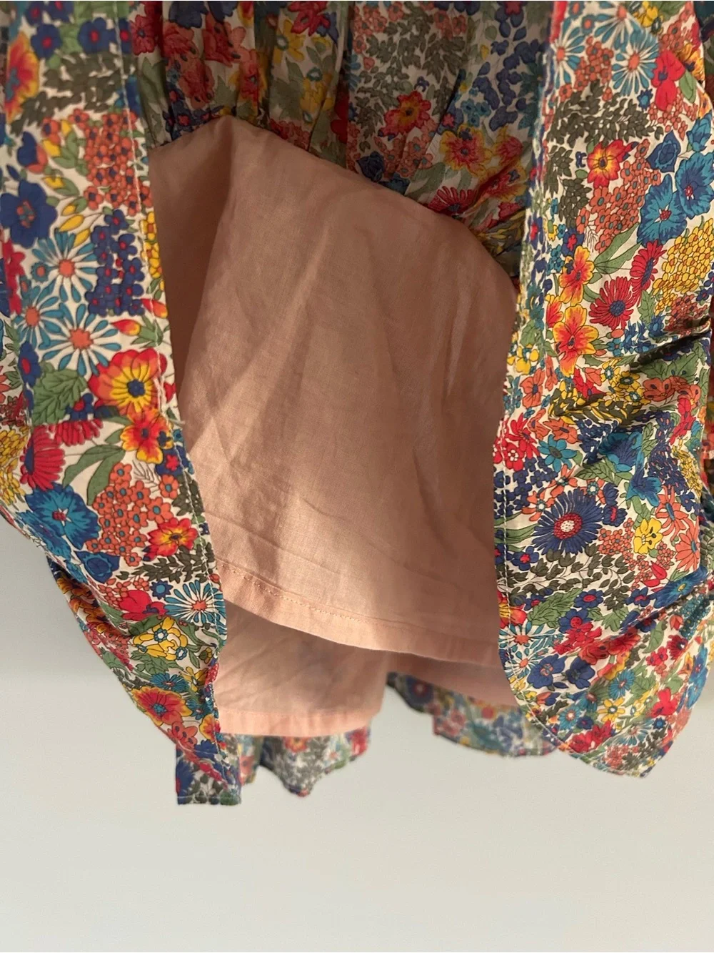 GIRL'S CREWCUTS J CREW TIERED RUFFLE DRESS LIBERTY London MARGARET ANNIE Size 8